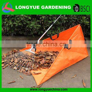 reusable tripod collecting leaf bag garden leaf collector bag