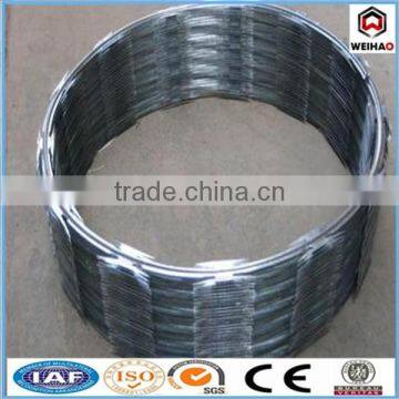 High quality razor blade barbed wire factory