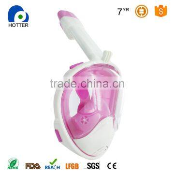 100% Liquid Silicone High Quality Full Mask Snorkel Face photo-6