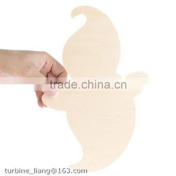 Wood Halloween Cutout Unfinished Wood Ghost Home Garden photo-3