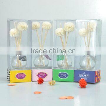 Fragrance Oil Air Freshener Aroma Diffuser With Sola Flower Diffuser PET Bottle photo-3