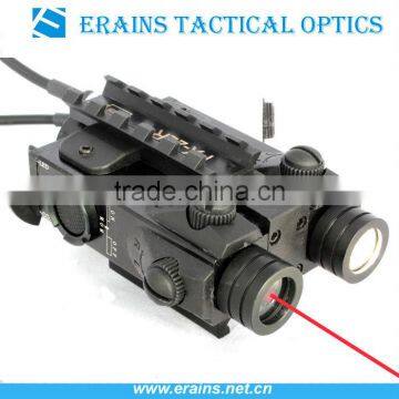 New Military standard Tactical LED light with red laser sight combo (FDA certified)