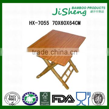 Wholesales of Natural Folding Bamboo Outdoor Beach Table