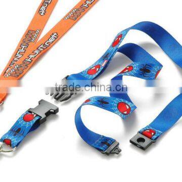 polyester heat-transfer printed lanyard