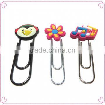 Decoration novelty 3D soft pvc paper clips