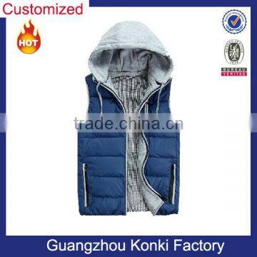 Wholesale Custom Winter Cheap Waistcoats Mens Padded Vest