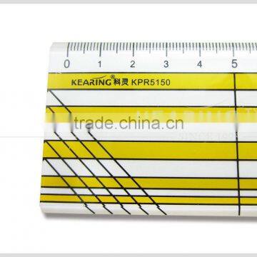 Kearing Acrylic 15cm Straight Ruler Quilting Ruler With 2mm Thickness for Patchwork Sewing#kpr5150 photo-4