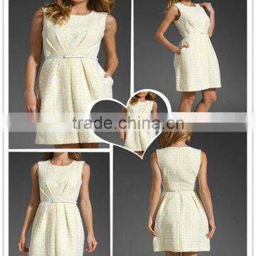 12DR051 2012 new design Ladies dress for Summer