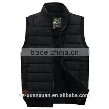 2016 New Winter Warm Casual Thick Down Jacket Waistcoat for Men Design