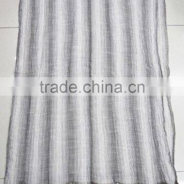 Fashion New Stylish Arab Dubai Turkey Lady Men 100%viscose Jacquard Stripe Rayon Shawl photo-2