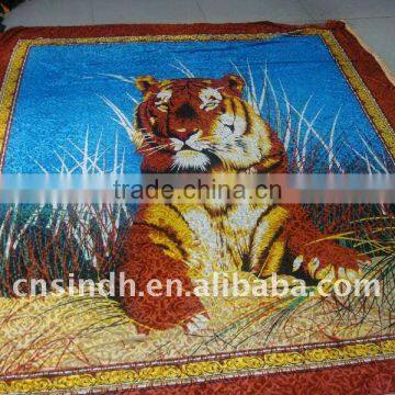 fleece blanket with fringes