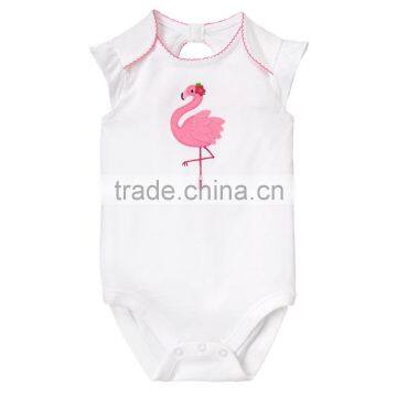 Bulk Lovely Printing Baby Rompers Unisex 100% Cotton Baby Bodysuit photo-4