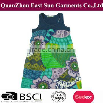 kids clothes children sleeveless dress children dress wholesale