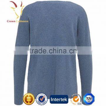 100% Pure Cashmere Wool Womens New Design Girls Sweater 2016 photo-2