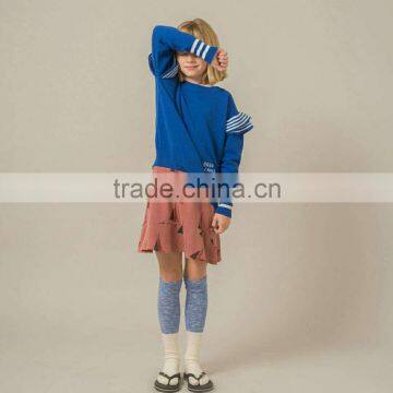 S17681A Autumn Knitted Pattern Kids Pullover Sweater For kids