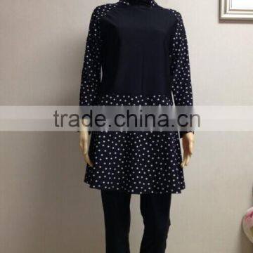 Woman Colorful Muslim Islamic Hijab Swimwear photo-4