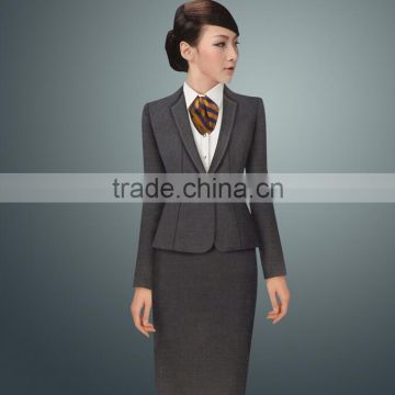 Ladies Business Suit ,Custom made Slim Fit women suit design wholesale