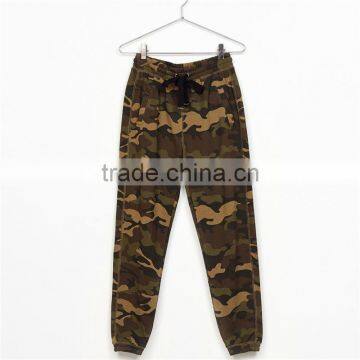 Joggers Camouflage Plush Womens Khaki Work Pants With Elastic Rope photo-6