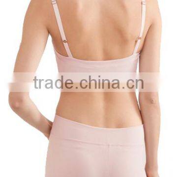 Summer Style Women Cotton Stretch Athletic Vest Gym Fitness Spandex Sports Bra photo-3