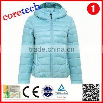 Washable Windproof Thin Foldable Down Jacket Factory photo-3