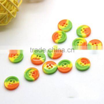 High Quality Three Color 2-Holes 13mm Fatback Designer Shirt Buttons photo-2