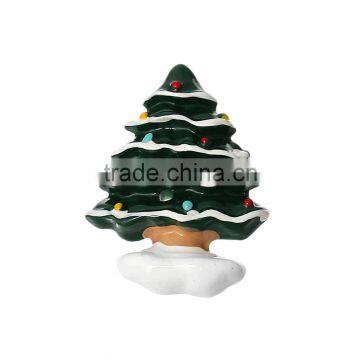 Wholesale Christmas Tree Two Holes Resin Button for Making Jewelry photo-2