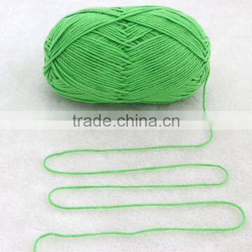 China Yarn Supplier Wholesale Combed Cotton Baby Yarn for Hand Knitting Sweater photo-5