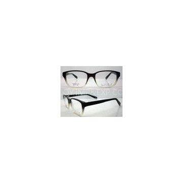 Fashionable Women / Men Acetate Eyeglasses Frames With Demo Lens