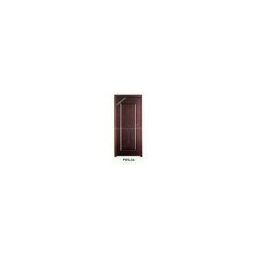 Four-Star European concave Style PVC MDF door PWS-04