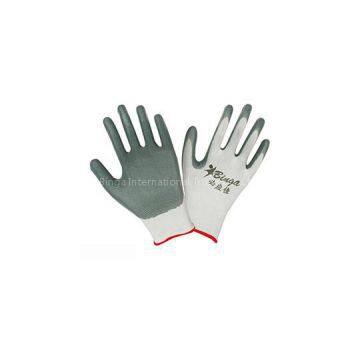 Grey 13G Nitrile Coated Polyester Safety Glove