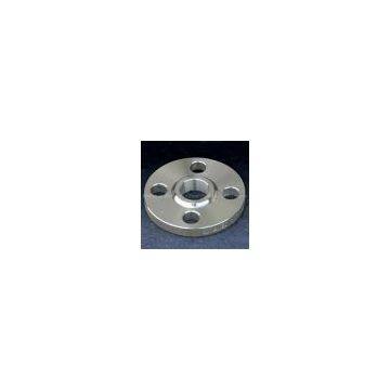 Slip on steel pipe flange of plate type