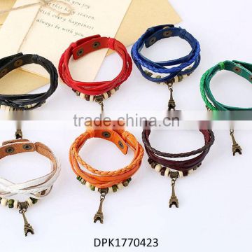 2015 Newest Different Kinds Handmade Fashion China Wholesale Leather Cuffs