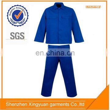 EU market Cheap Work Clothing Bue wear Engineering Uniform Workwear
