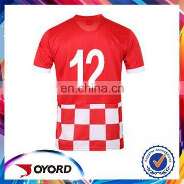 New style fast dry football shirt printer