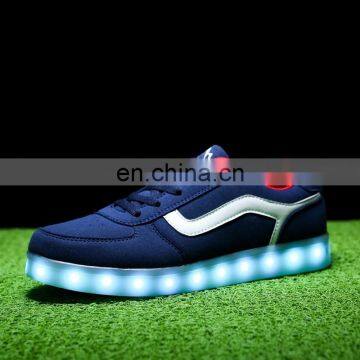 Latest Hot Sale Womens Night Club Casual Shoes USB Rechargeable LED Shoes Sneakers Wholesale Mens Footwear photo-5
