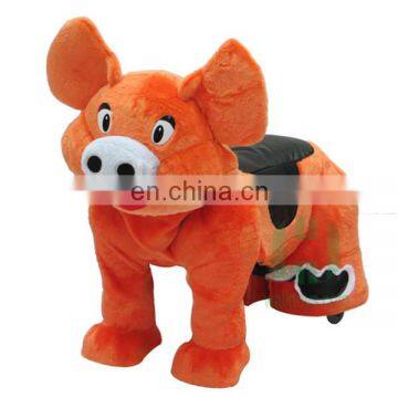 HI Hot Sale Kids Plush Motorized Coin Operated Animals Scooters photo-2