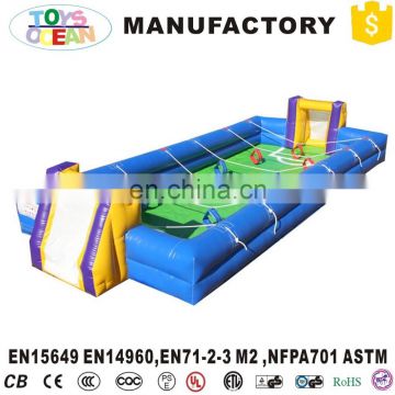 commercial inflatable soccer field interactive sport field for sale