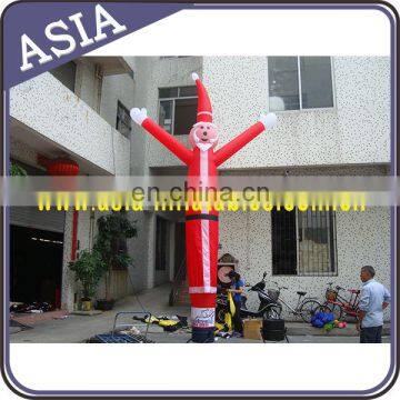 inflatable Santa Claus wave man for Christmas advertising