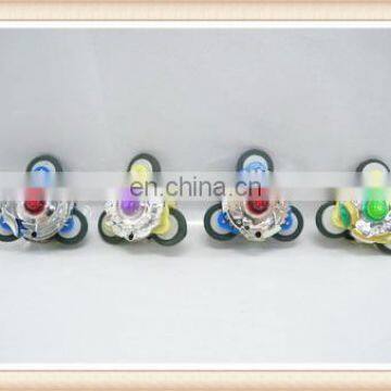 New Product Plastic Kids Electroplate Flash Spinning Top Toys