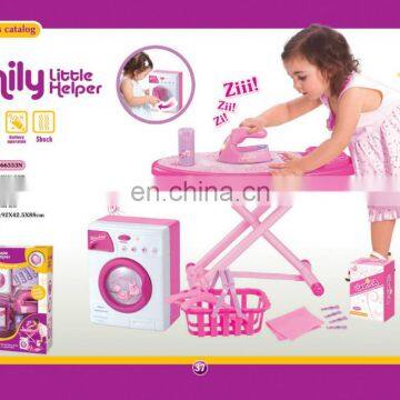 N+ Electric Washing Machine Toy,Plastic Washing Machine With Light/Music SF197481