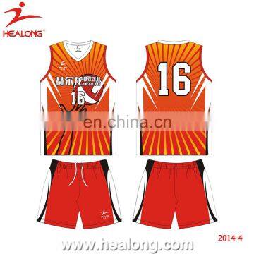 Healong Sublimation Printing Winter Thermal Volleyball Kit