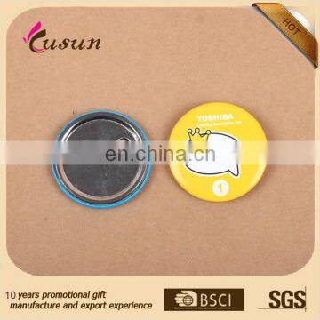 cheap plastic tin safety metal pin button name badge