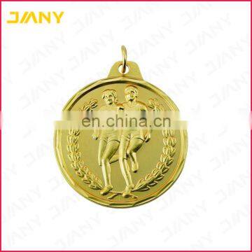 Custom Wholesale Gold Plated Running Finisher Medal Sports