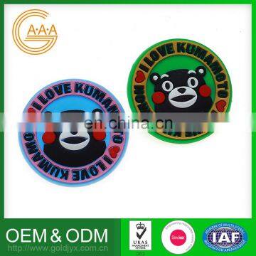 Custom-Made Rubber Emblem Harmless Nice Design Custom Soft Pvc Badges