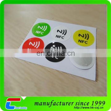 cheap passive paper nfc sticker price/nfc label/nfc tag