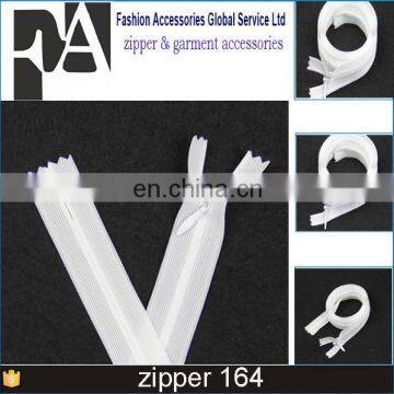 High Quality Eco-friendly Invisible Waterproof Nylon Zipper, Nylon Water Resistant Zippe
