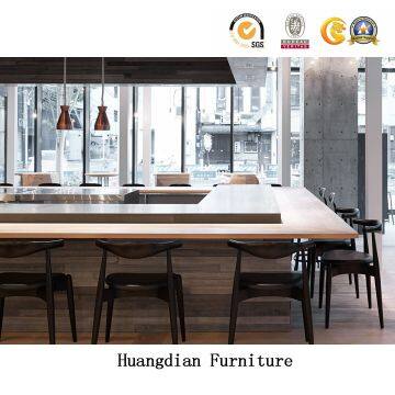 Hotel Restaurant Furniture Wooden Dining Chair and Table Set photo-2