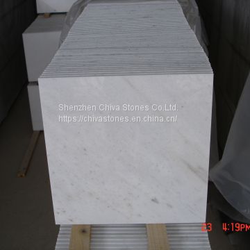 China White Marble Tile /Slab /Step marble baluster stone bench Factory Price