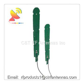 Embedded rf antenna 5DBI GSM GPRS 2G 3G 4G LTE Internal built-in PCB antenna w/cable and connector