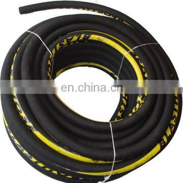 Flexible 3 inch concrete pump rubber sandblast end hose